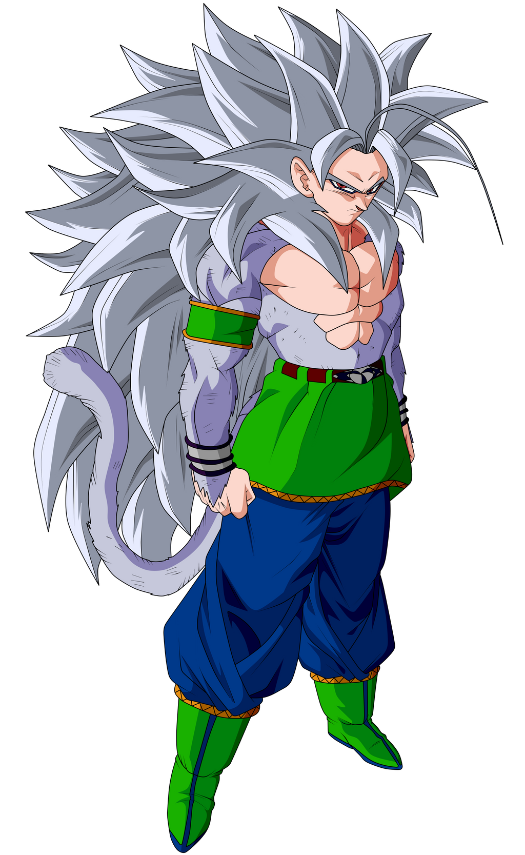 Goku SSJ Blue v3, personnage de Son Guko, png