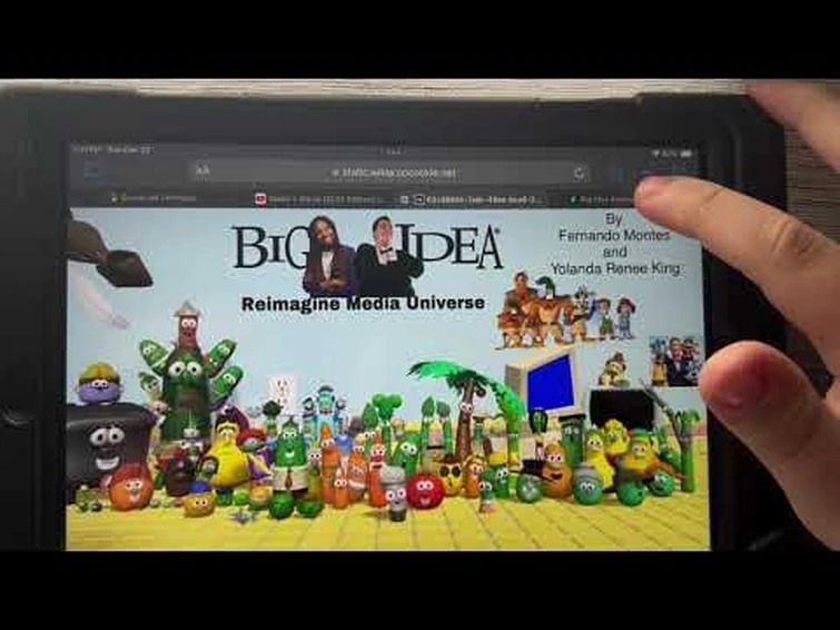 Big Idea Reimagine Media Universe #bigidea #veggietales #universalstudios #dreamworks