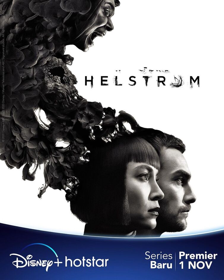 Disney+ Hotstar Indonesia on Instagram: “Drama keluarga dan horor misteri menjadi satu ketika Daimon dan Ana Helstrom melacak keburukan umat manusia.  Dibintangi oleh Tom Austen…”
