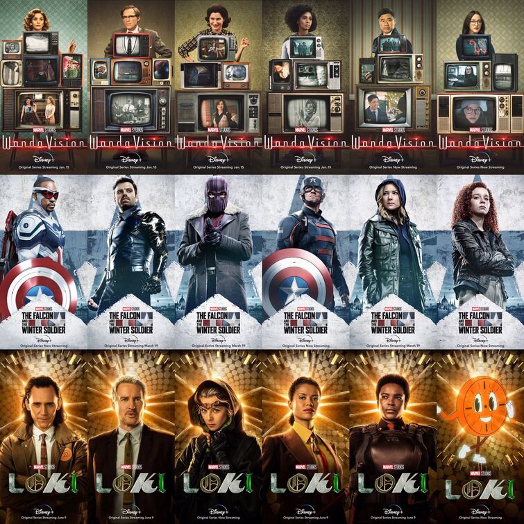 MCU PHASE 4 CHARACTER POSTERS SUPREMACY | Fandom