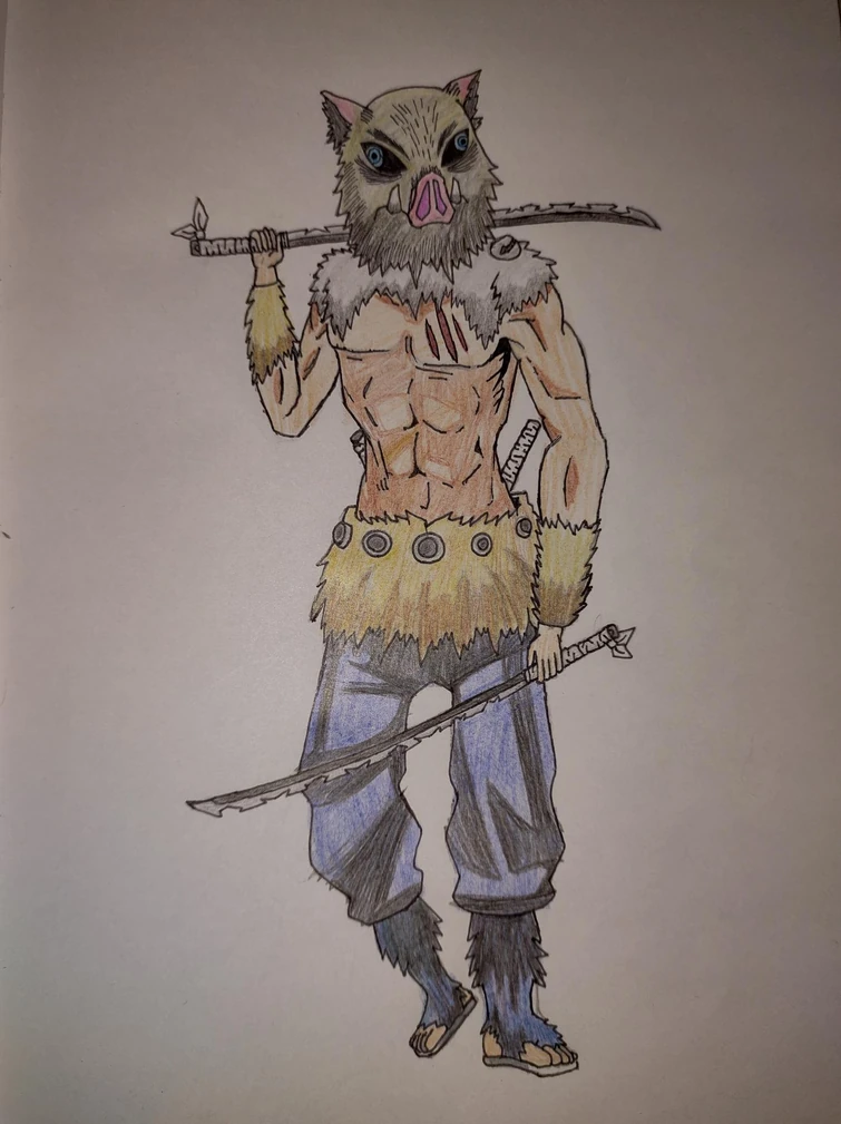 INOSUKE - slight redesing - for a contest | Fandom