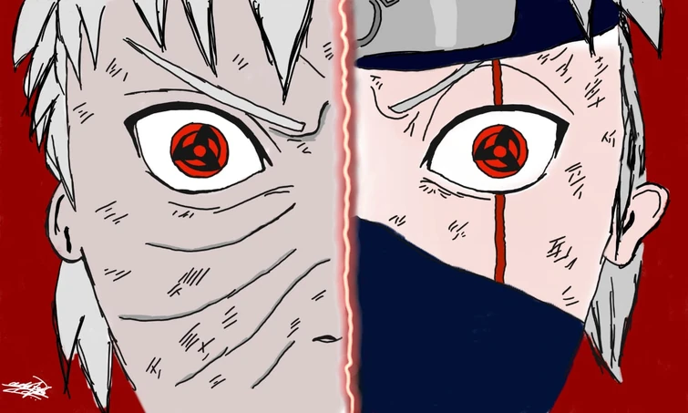 Obito Kakashi Mangekoeu Sharingan Fandom