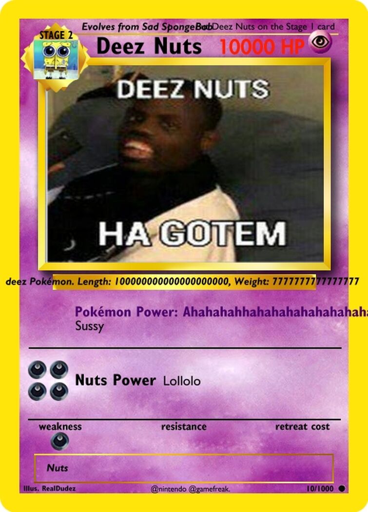 Pokémon card meme I made Fandom