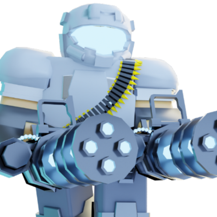 Tower Defense Similator - Minigunner - ROBLOX figure