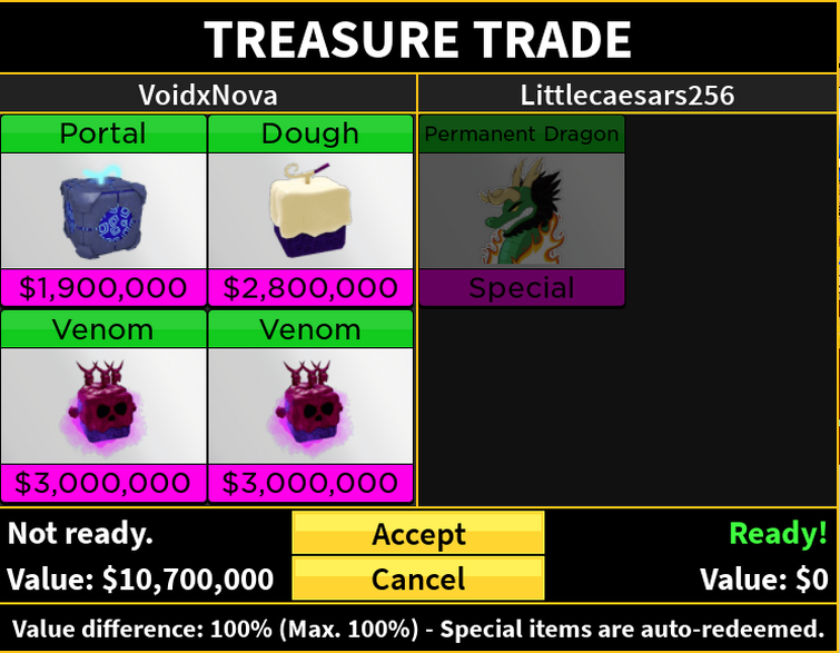trading leopard and dough for perm fruit : r/bloxfruits