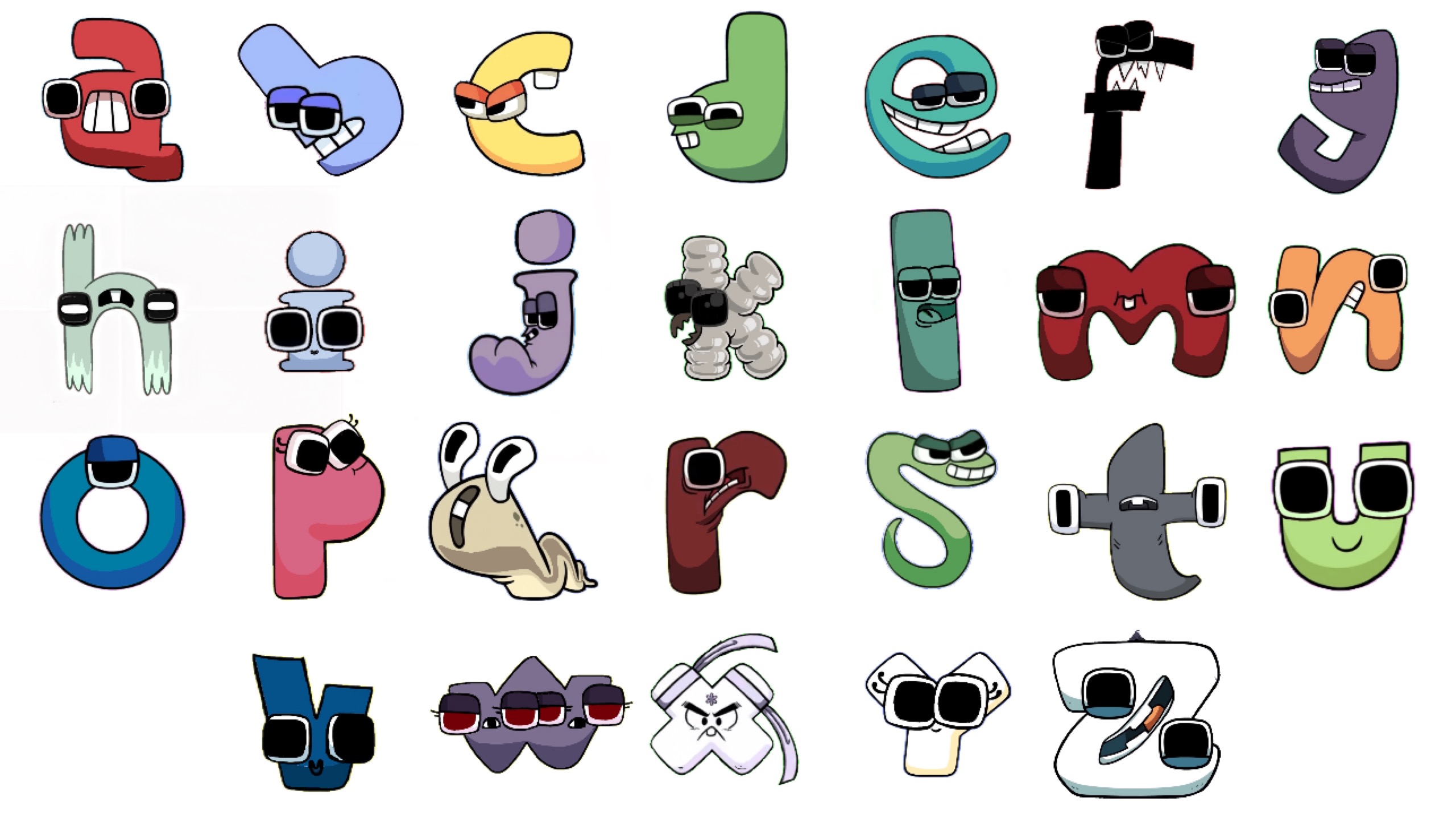 LOWERCASE Alphabet Lore