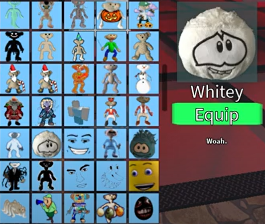 Whitey, Roblox BEAR Wiki