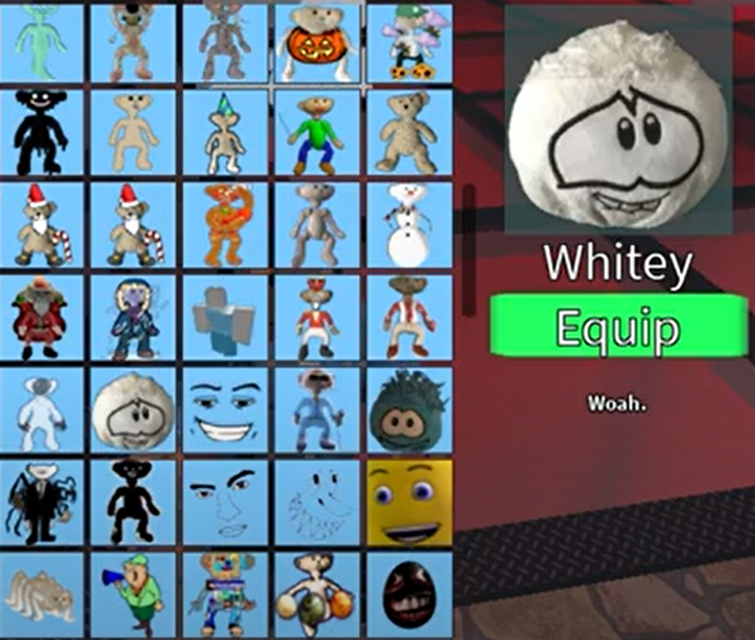 Whitey is better - Roblox