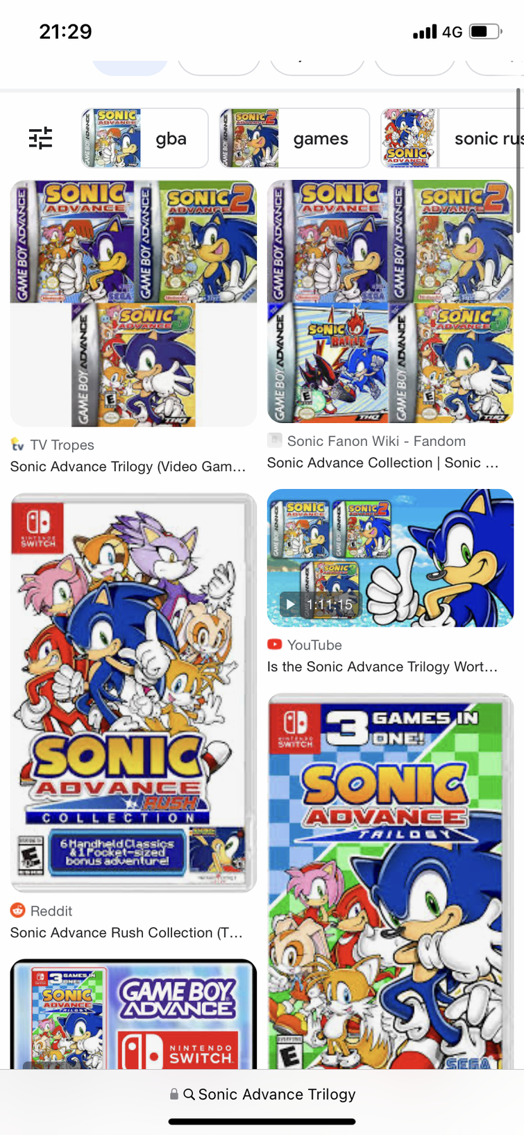 Sonic Advance Trilogy (Video Game) - TV Tropes