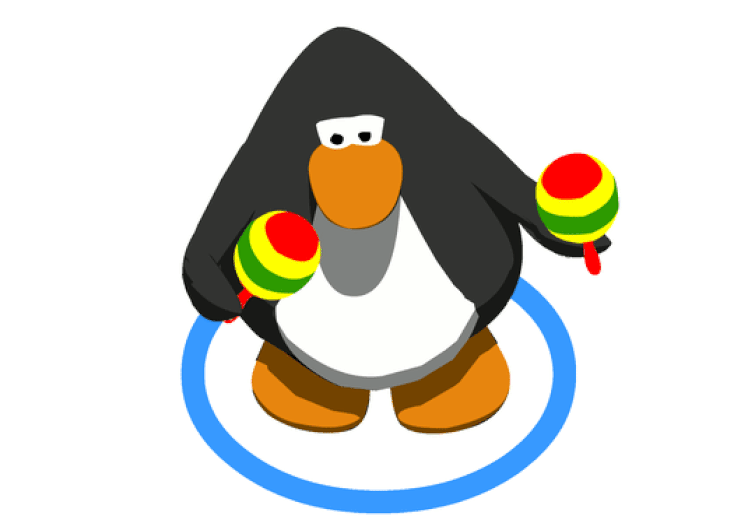 Club Penguin Swag GIF - Club Penguin Swag Yolo - Discover & Share GIFs