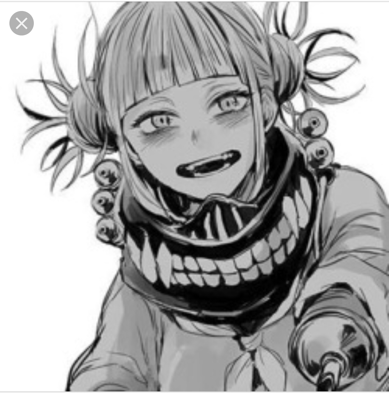 Toga Himiko черно белая