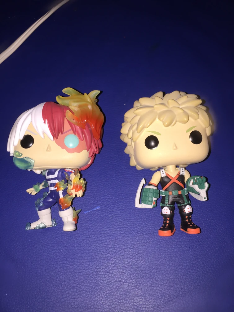 Todoroki and Bakugou funko pops! | Fandom