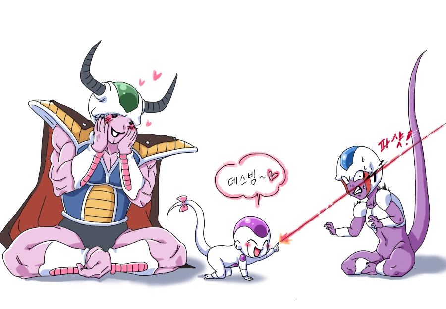 Fanart of King Cold, Frieza and Cooler Fandom