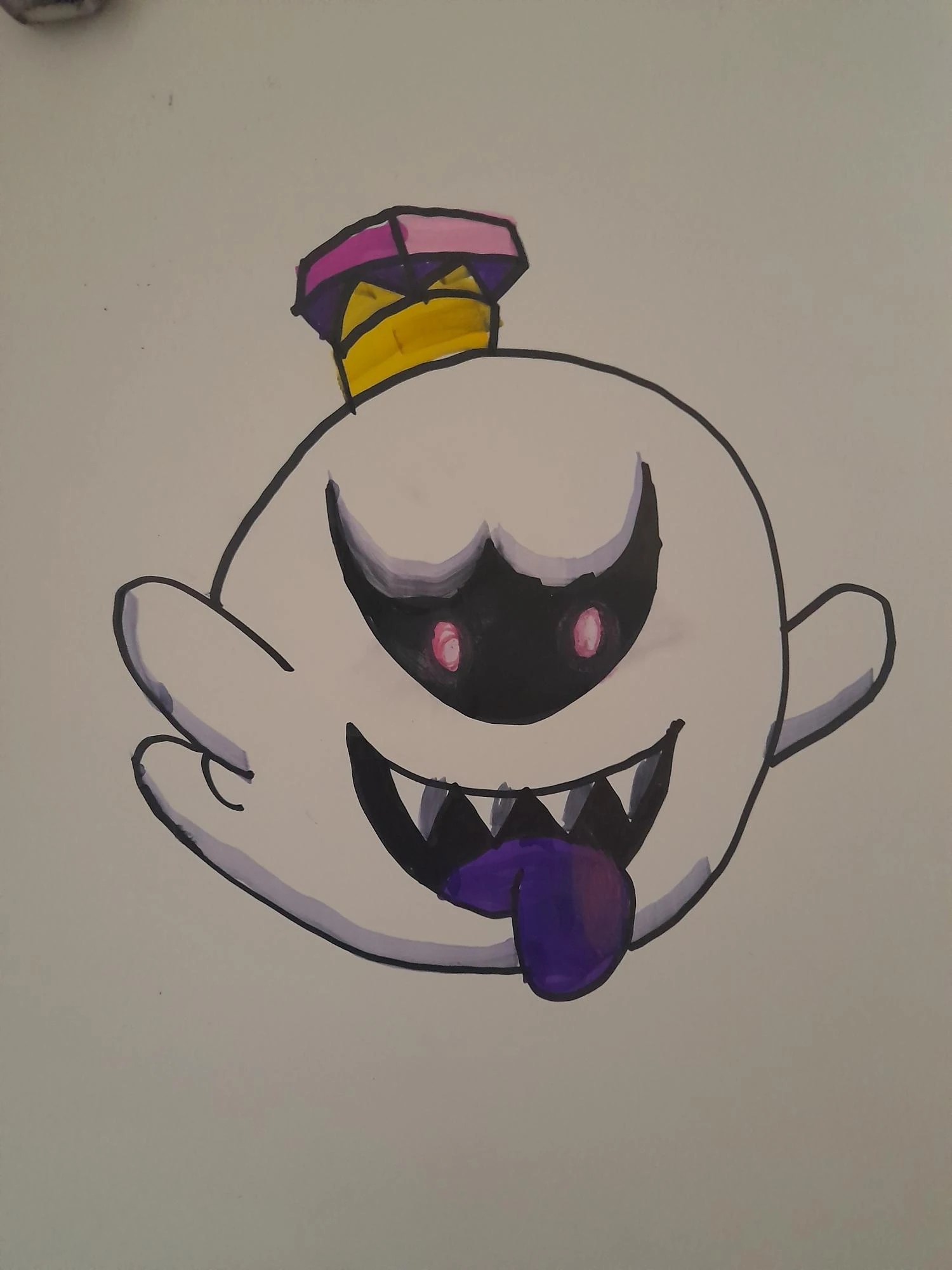 My drawing of King Boo Fandom