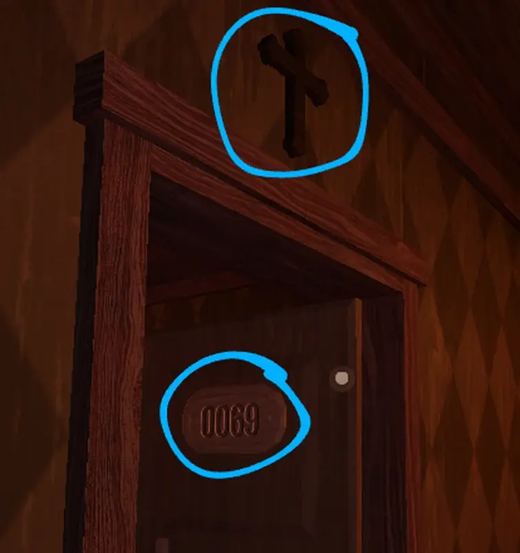 Crucifix at door 28??? Fandom