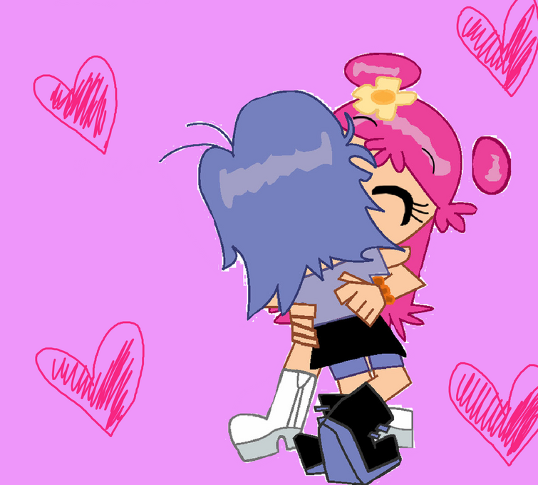 Hi Hi Puffy Amiyumi Lesbian Shemale Porn - Ami and Yumi Kissing | Fandom