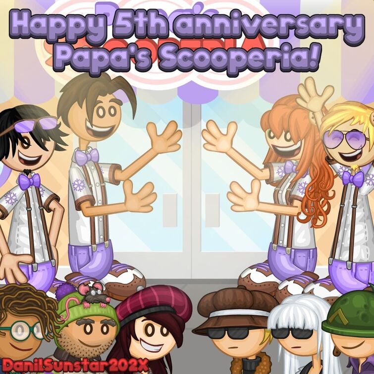 Papa's Scooperia - Unlocking Papa Louie! 