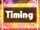 Timing