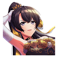 "いつもステージを観に来てくれて、ありがとう。応援、感謝しているよ。今日はキミのために最高の歌を届けよう"