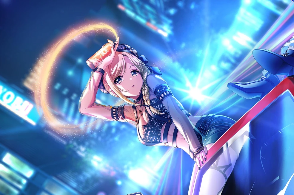 未使用 D4DJ イラストスクラッチ Peaky P-key GROWTH 〈Peaky P-key