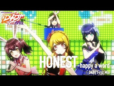 Happy_Around!「HONEST_-happy_a_word-」from「D4DJ_First_Mix」