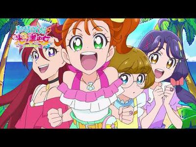 YOYOTV獨家首播【熱情閃耀光之美少女】卡通MV_｜每週六早上8-00