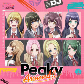 Peaky Around!! Groovy Mix Cover Art