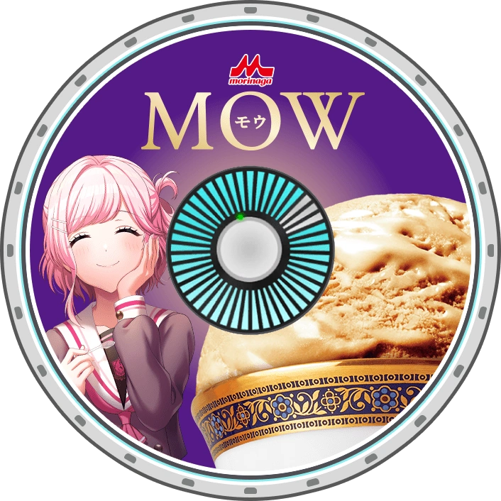 Morinaga Milk MOW Collab Disc Skin Sakurada Miyu | Dig Delight