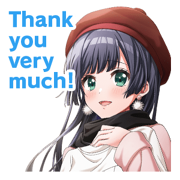 Birthday (Rei) Stamp