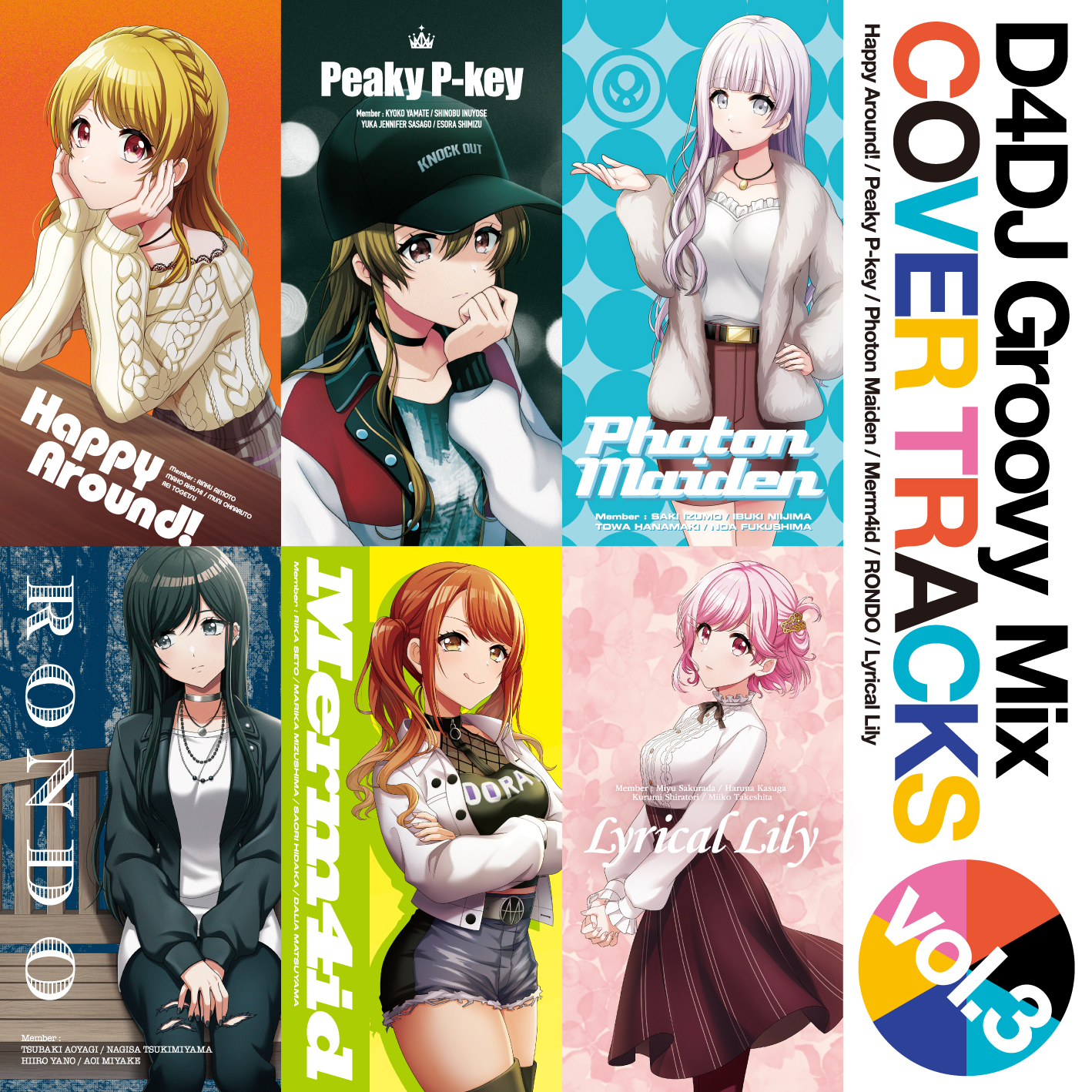 D4DJ Groovy Mix Cover Tracks Vol.3 | Dig Delight Direct