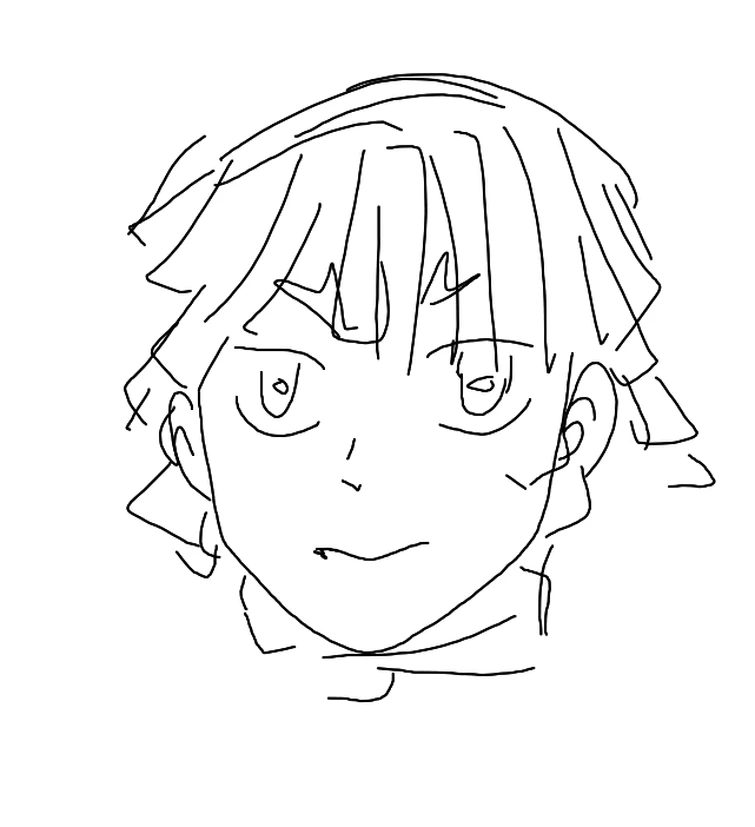 Zenitsu I drew with my eyes closed Fandom