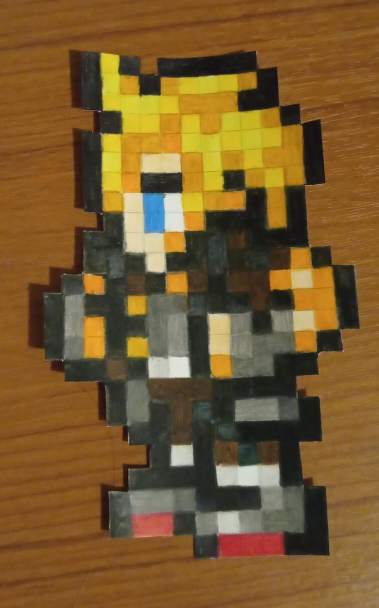 Perler Bead Final Fantasy 1 Characters