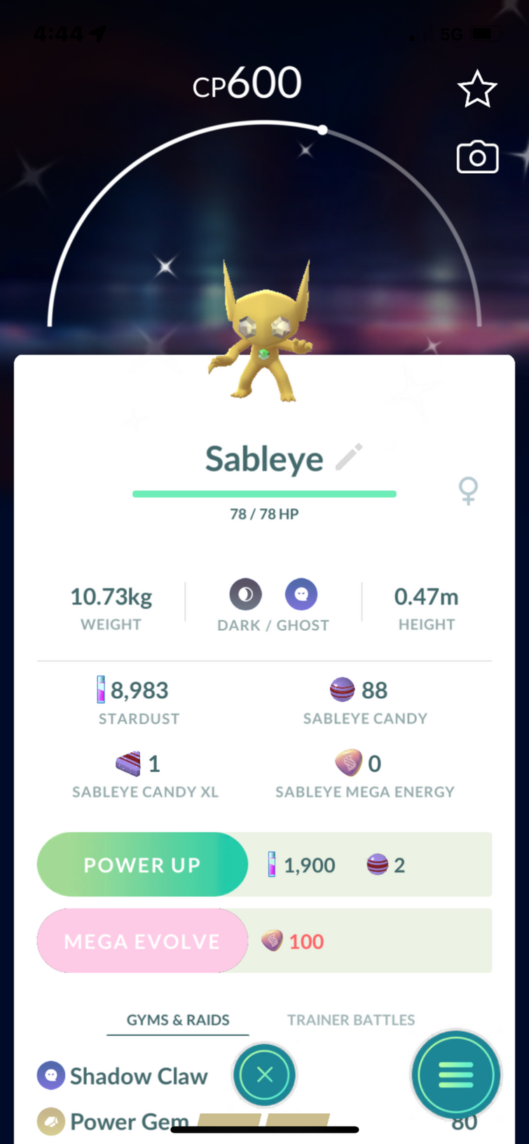 Sableye (Pokémon) - Pokémon GO