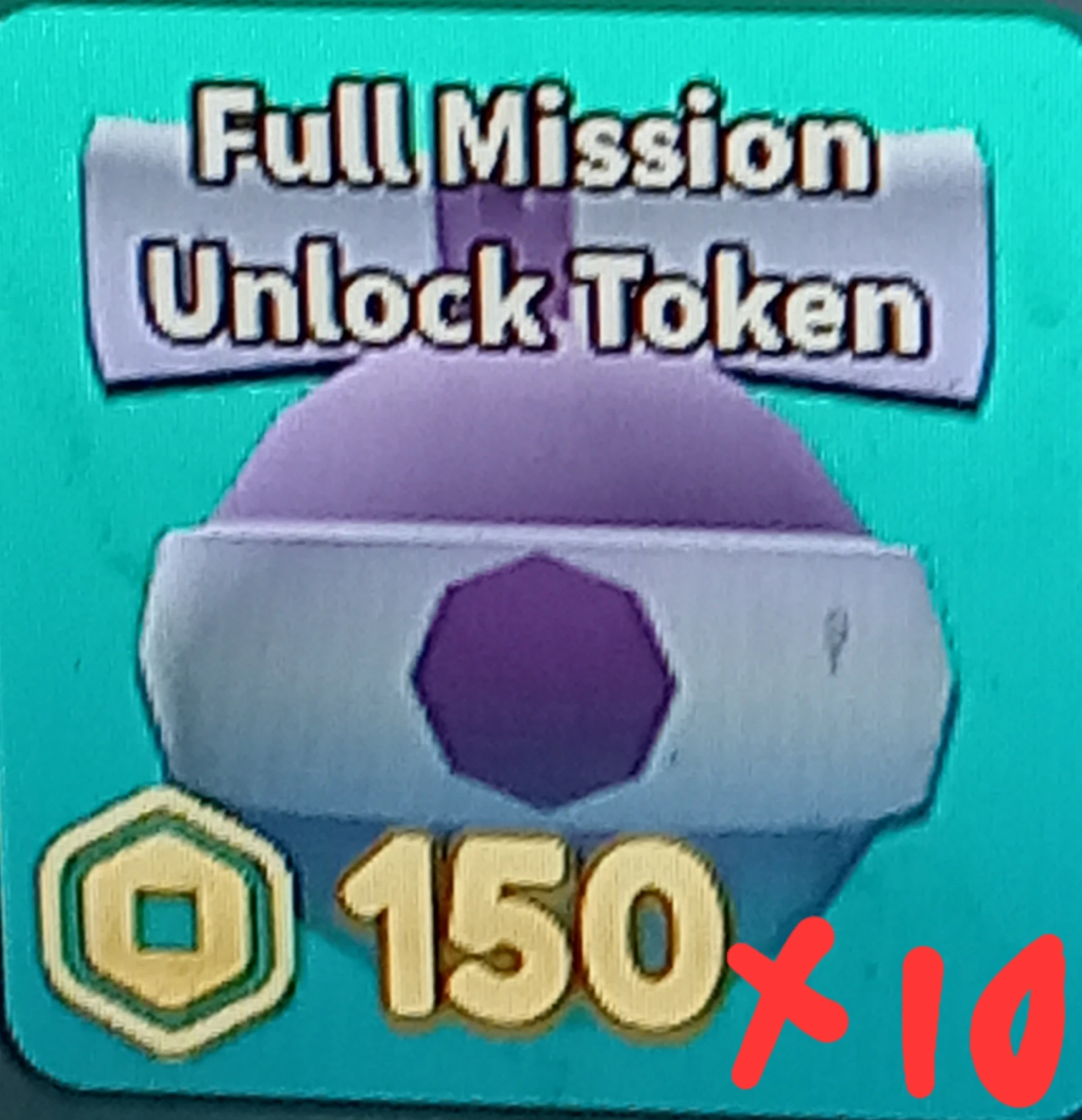 Selling or trading FULL MISSION UNLOCK TOKEN. | Fandom