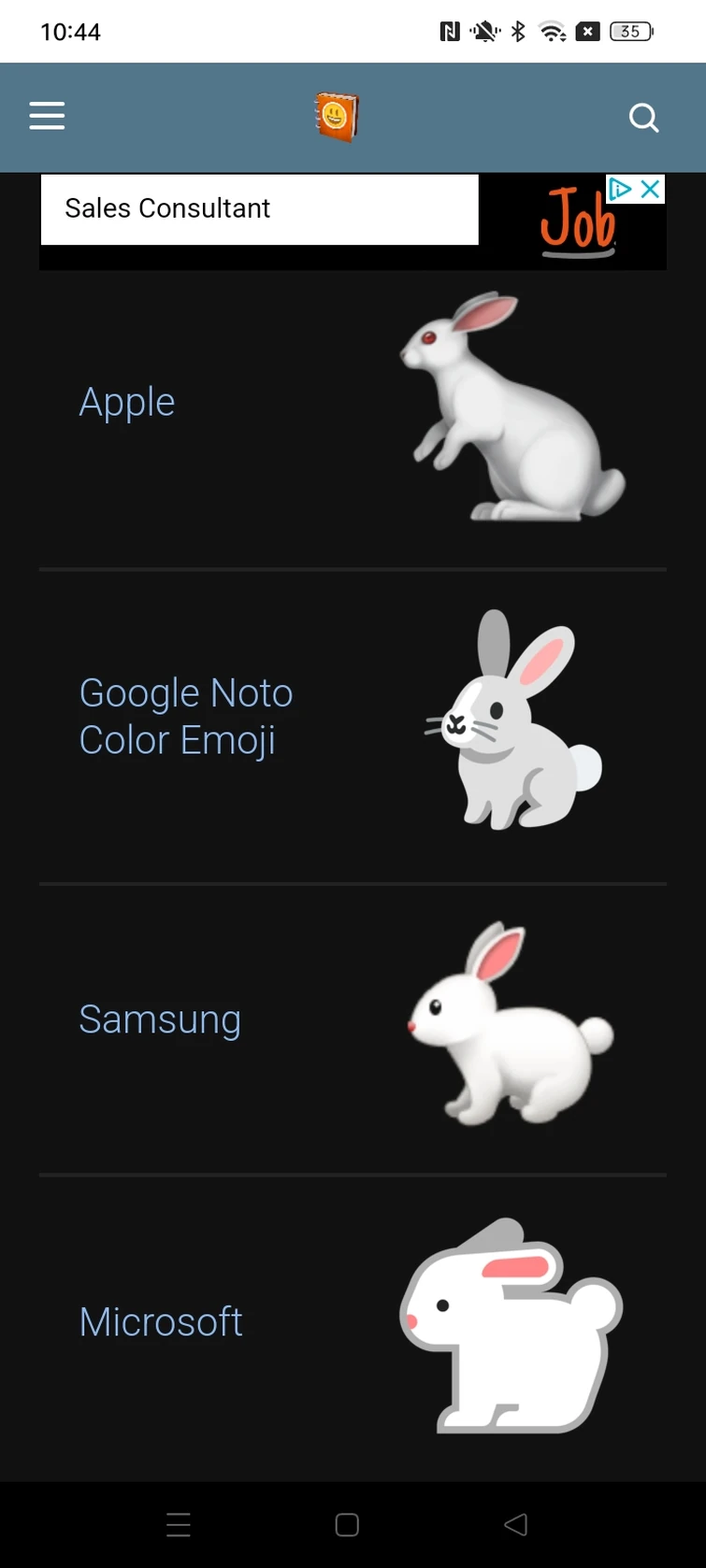 What rabbit emoji is the best Fandom