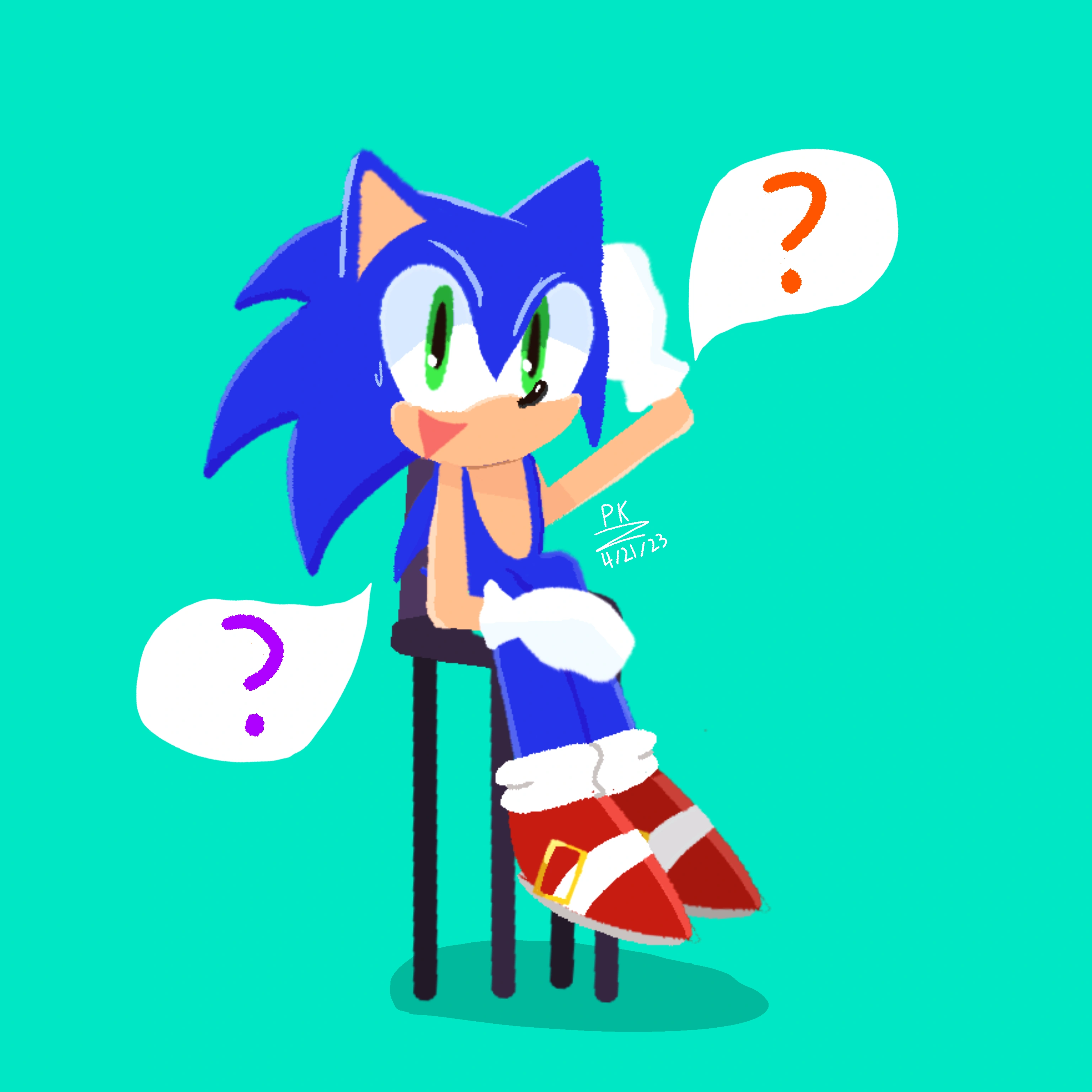 Confused Sonic | Fandom