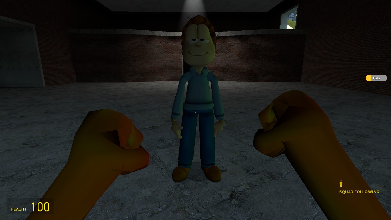 You re now at evil jon s lair but you ll now have to do a fighting