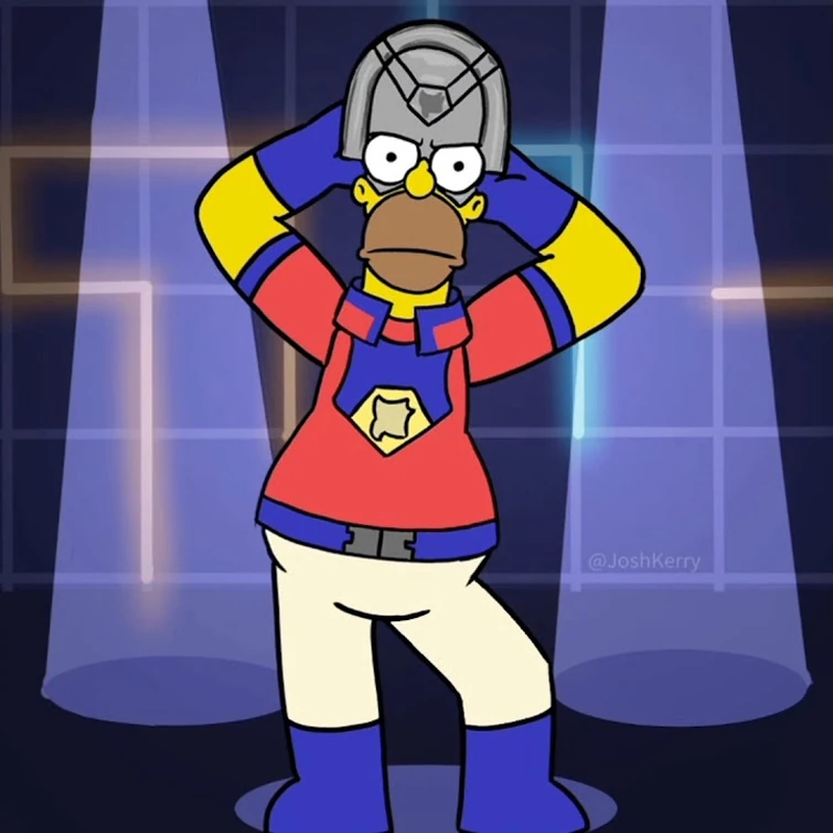 Peacemaker Intro x Los Simpsons