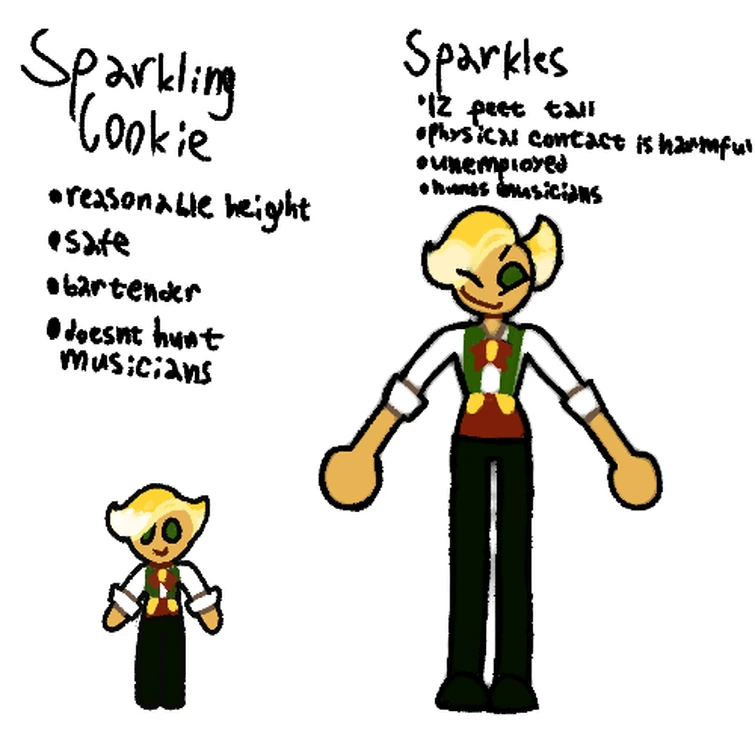 Simple guide to differentiating between Sparkling Cookie and Sparkles