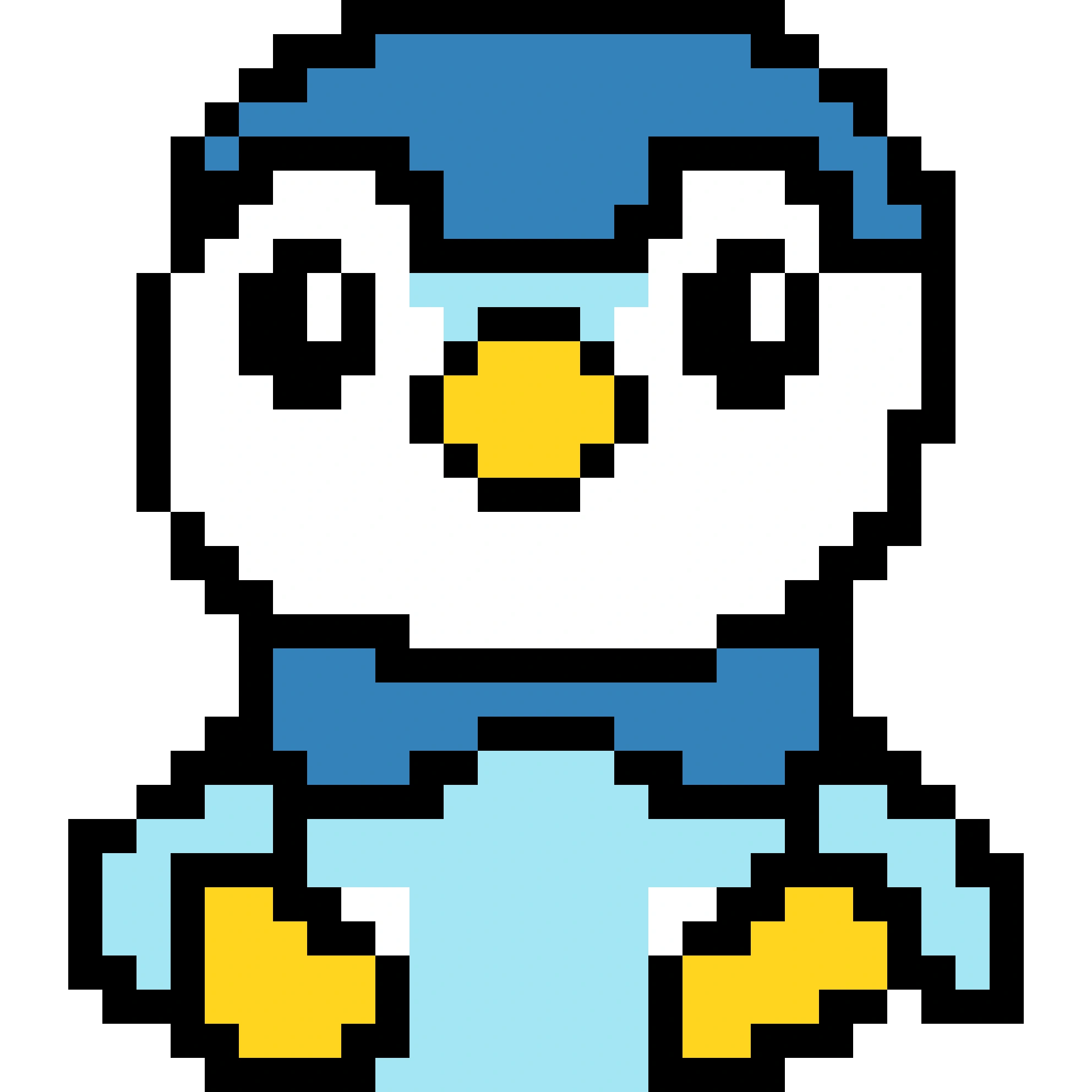 My pixel drawing of Piplup Fandom