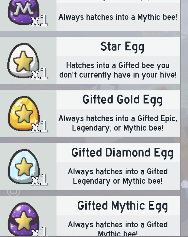 Star egg makes bee GIFTED!