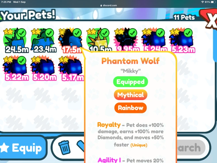 Pet simulator x discord server