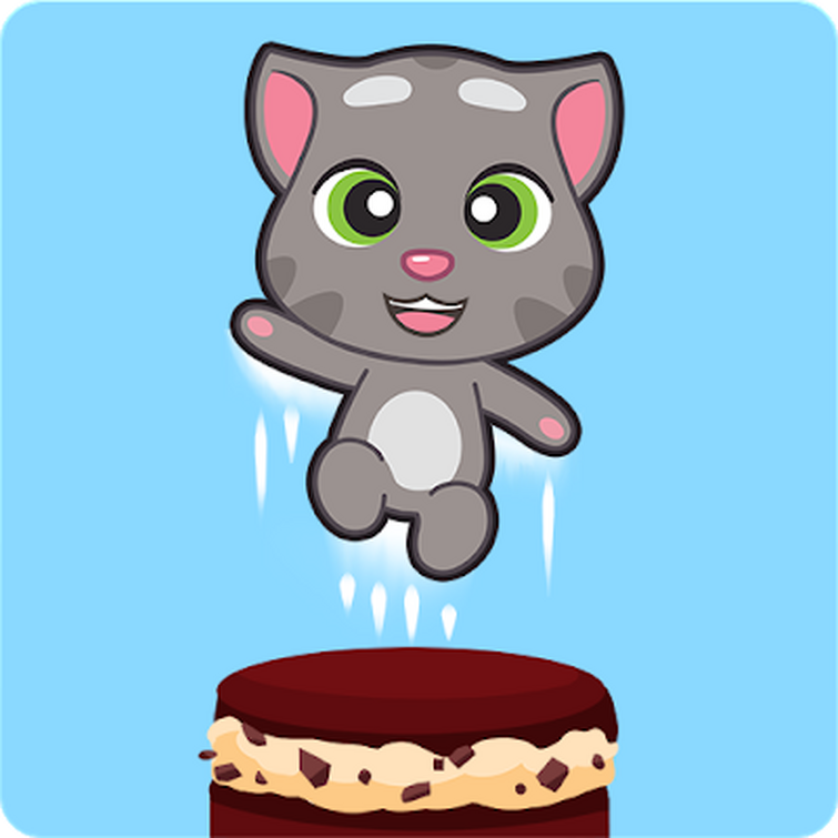 Tom jump. Cake Tom. Торт Талкинг том. Talking Tom Pool outfit7 игра. Talking Tom Jetski 2.