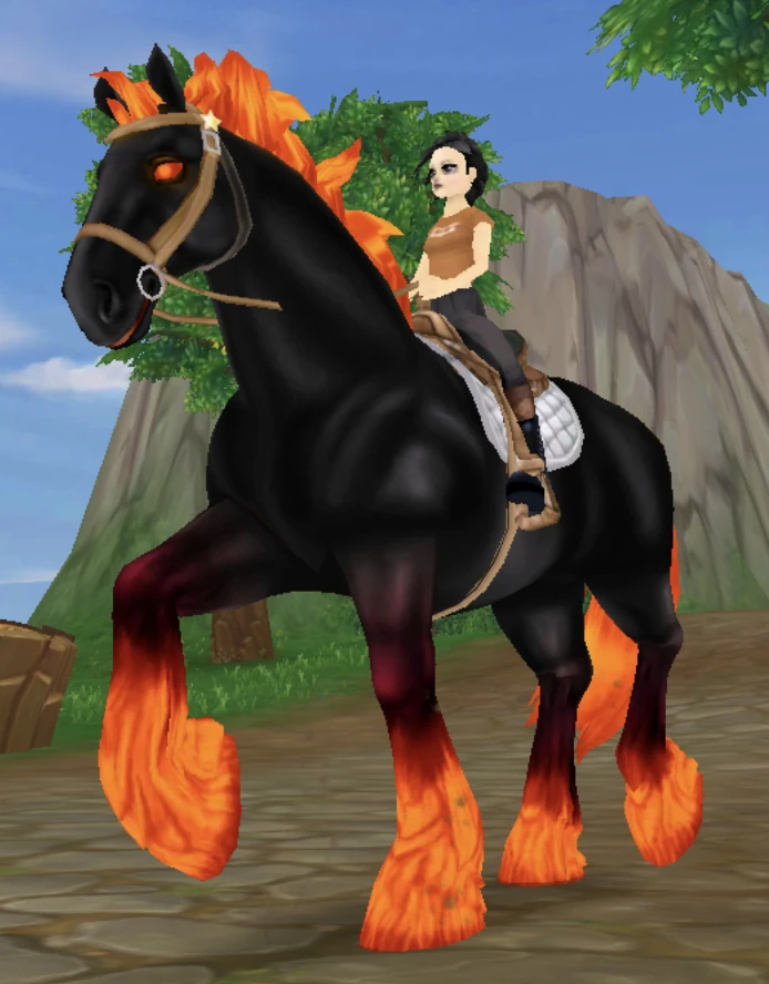 my new horse Zombie! Fandom