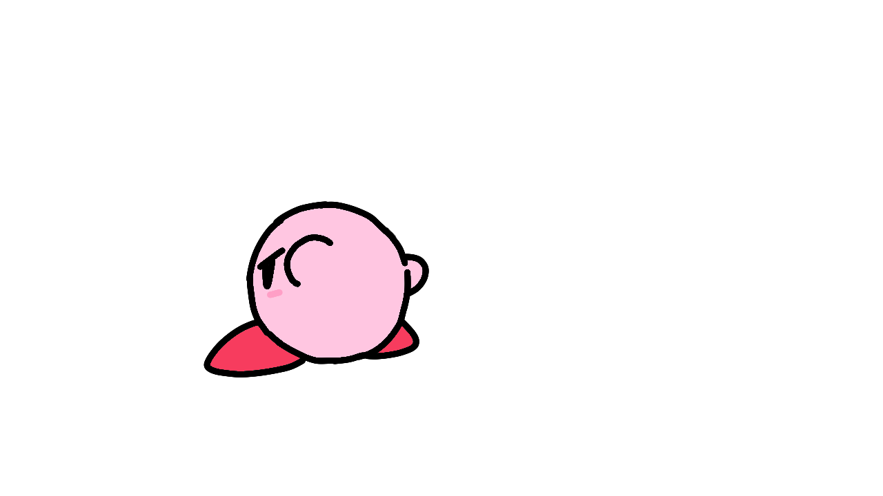 Kirby kick animation Fandom