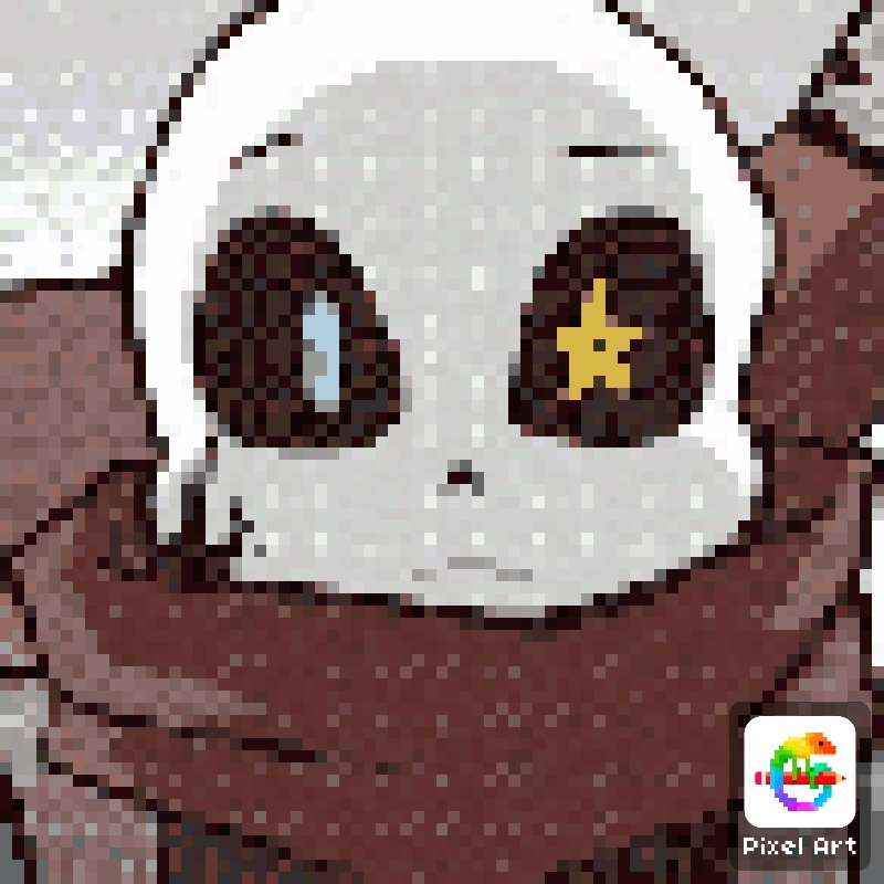 Ink sans pixel art