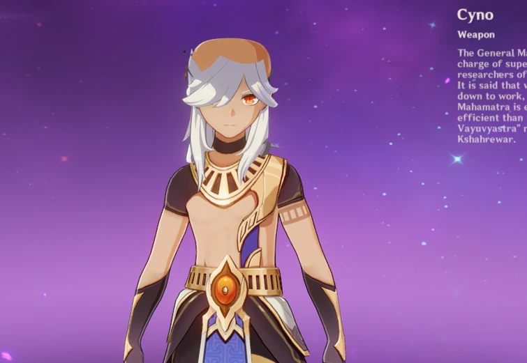 why cyno always has his hat on Fandom