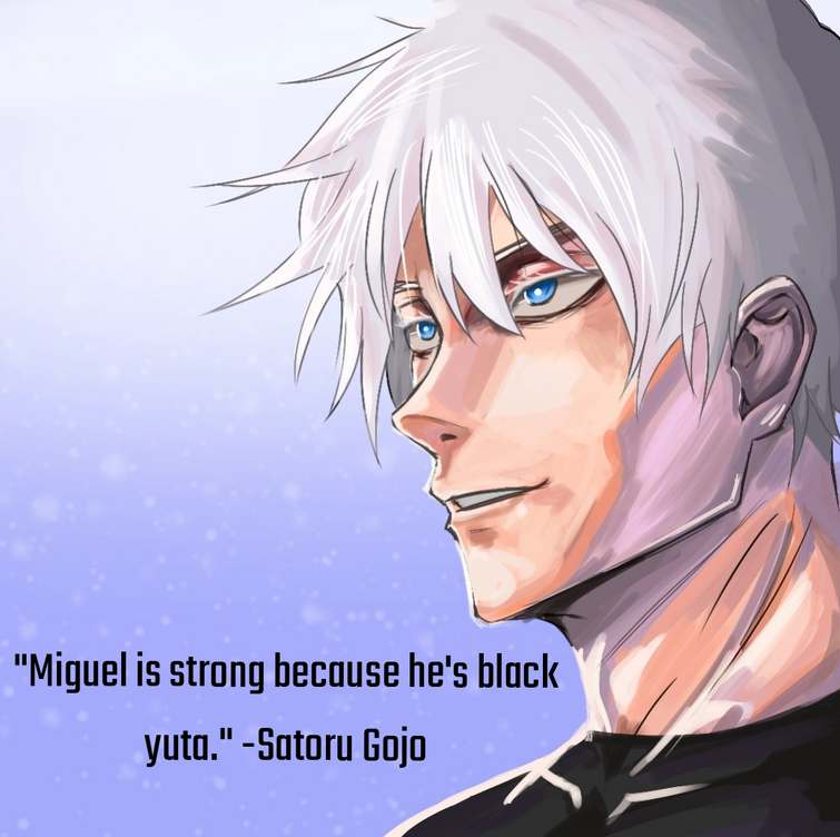 So apparently there's racist Gojo agenda now Fandom