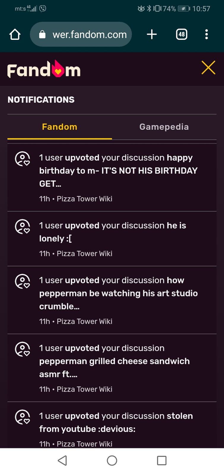 Yo i got PT for android : r/PizzaTower