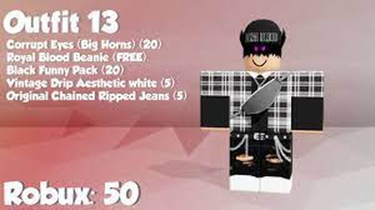 50 Robux Outfits – Roblox Outfits